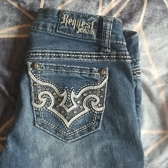request jeans Denim - Request jeans  very cute size 3/26 measurements